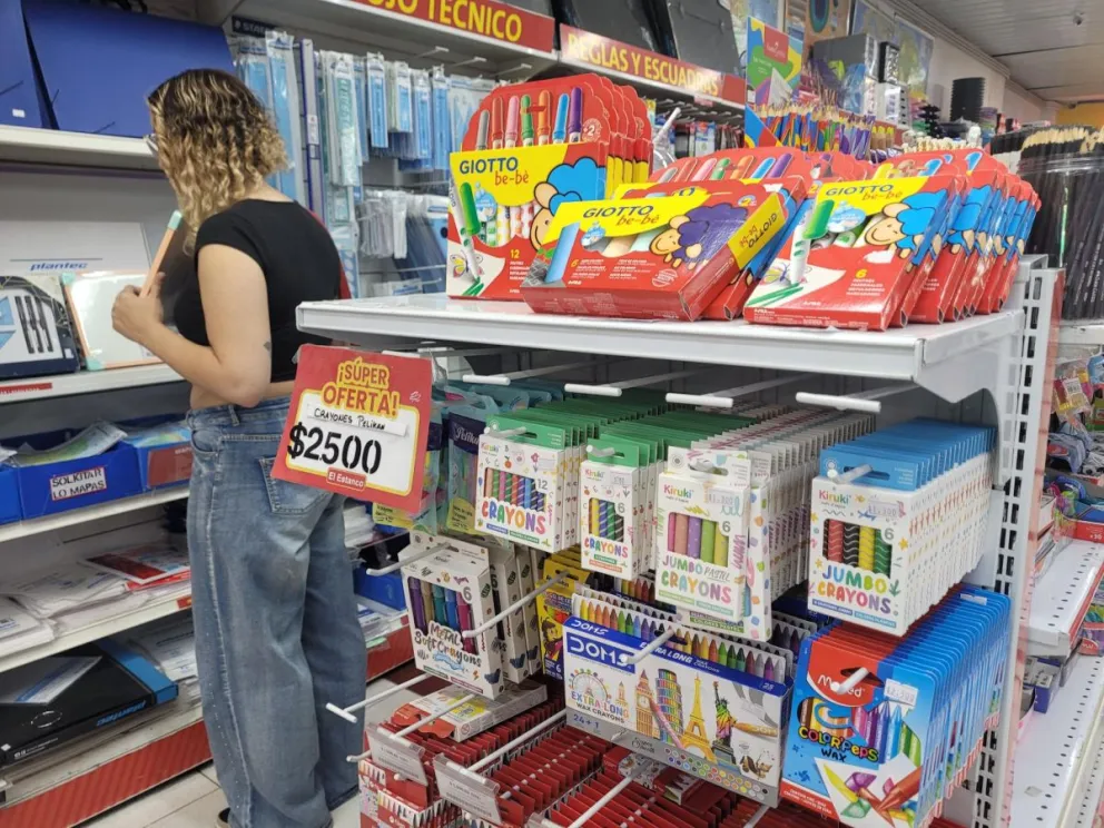 Las compras escolares en partes, un hábito que comienza a consolidarse