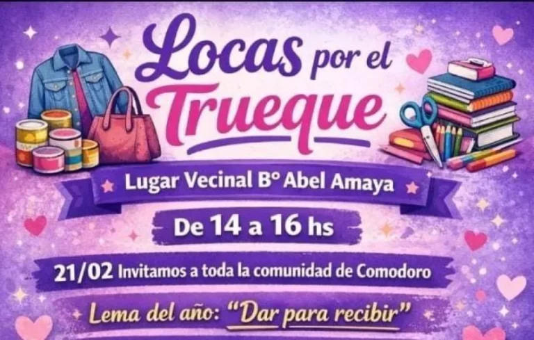 Trueque y jornada solidaria en el Abel Amaya