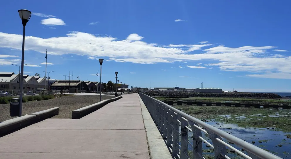 Viernes con máxima de 25°C y sin lluvias en Comodoro Rivadavia y Rada TIlly