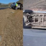 Choque en Ruta 23: un conductor dio positivo de alcoholemia