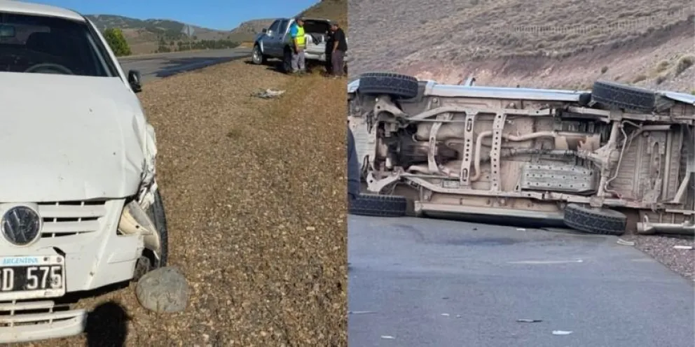 Choque en Ruta 23: un conductor dio positivo de alcoholemia