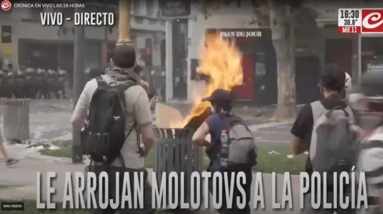 Marcha de la CGT y CTA: hubo tensión e incidentes en las afueras del Congreso mientras se debate la Reforma laboral