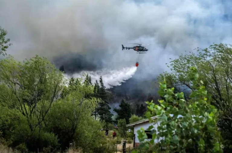 La lluvia trajo alivio y esperanza en Cholila ante los incendios forestales