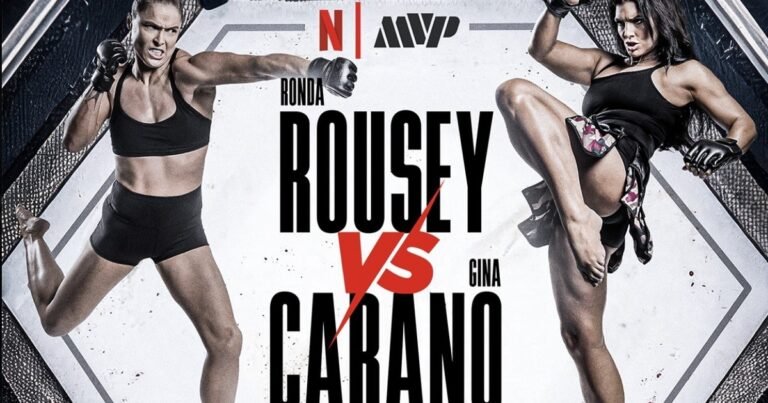 Ronda Rousey regresa a la MMA y peleará contra Gina Carano: cuándo es el combate, dónde verlo y lo que debes saber