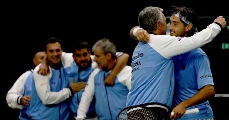 Copa Davis: triunfazo de Thiago Tirante que le da vida a la Argentina frente a Corea del Sur y récord para Marco Trungelliti