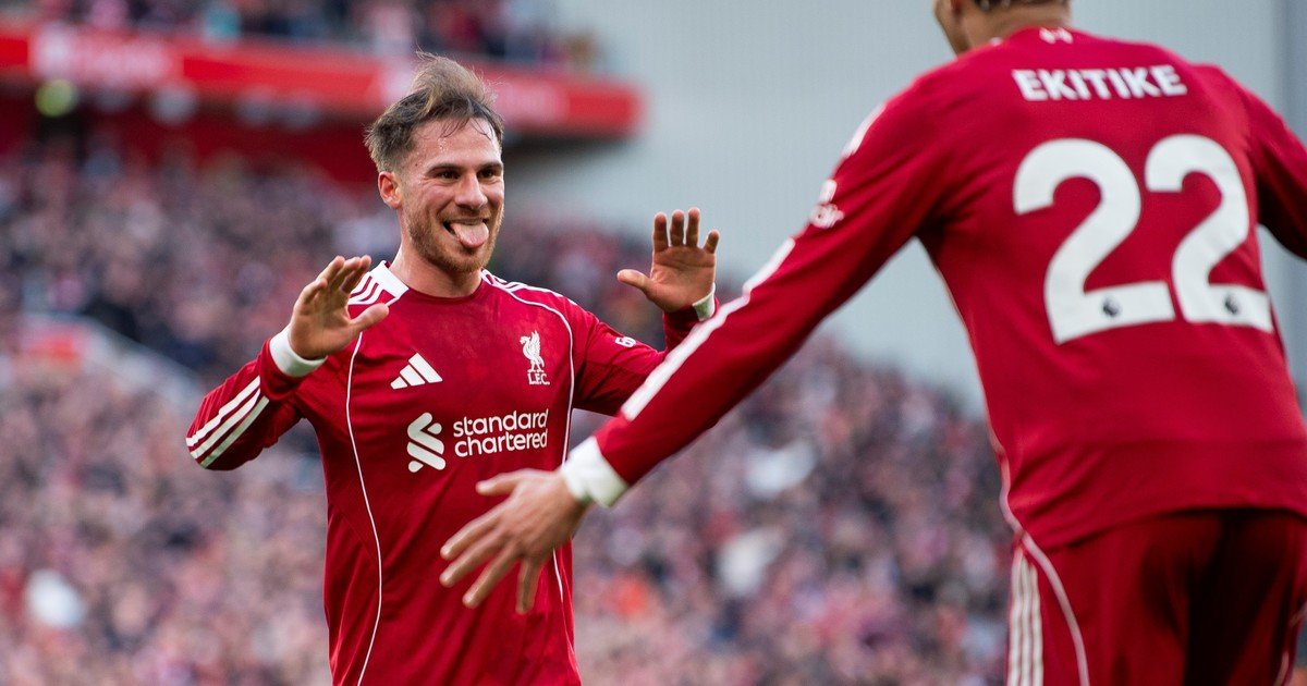 Alexis Mac Allister brilló con un golazo y una asistencia en la goleada del Liverpool sobre West Ham
