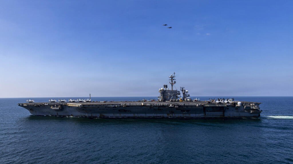 Irán acusa a EE. UU. de preparar despliegue terrestre y amenaza con atacar portaaviones USS Abraham Lincoln