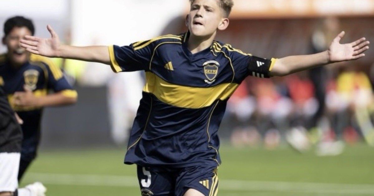 Mundial de Clubes Sub 12: Boca se recuperó y aplastó a Inter Miami con un gol del hijo de un ex jugador del club