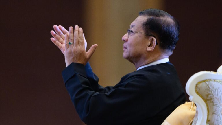 El jefe de la junta de Myanmar es elegido vicepresidente y se acerca a la presidencia
