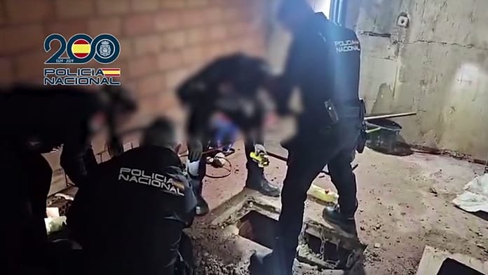 Desarticulada una banda que colaba hachís en España desde Marruecos gracias a un sofisticado túnel