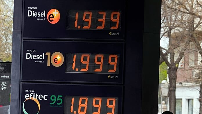 La guerra de Irán golpea a España con los precios del petróleo