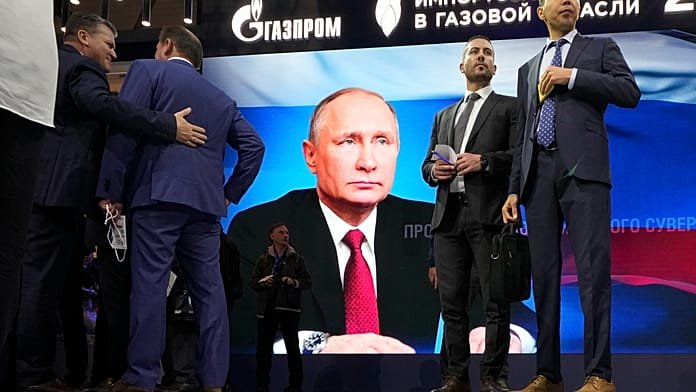 Putin amenaza con cortar ya el suministro de gas a Europa