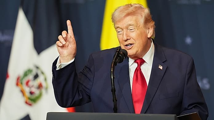 "Cuba caerá muy pronto", según Trump en la creación de la alianza 'Escudo de las Américas'