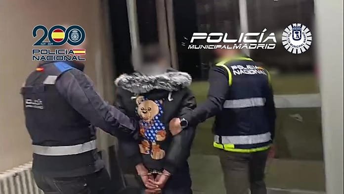 Detenido en Madrid un fugitivo reclamado por Honduras por un doble asesinato con arma de fuego