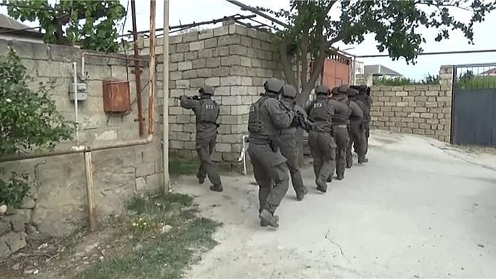 Azerbaiyán difunde imágenes tras frustrar un atentado vinculado a Irán