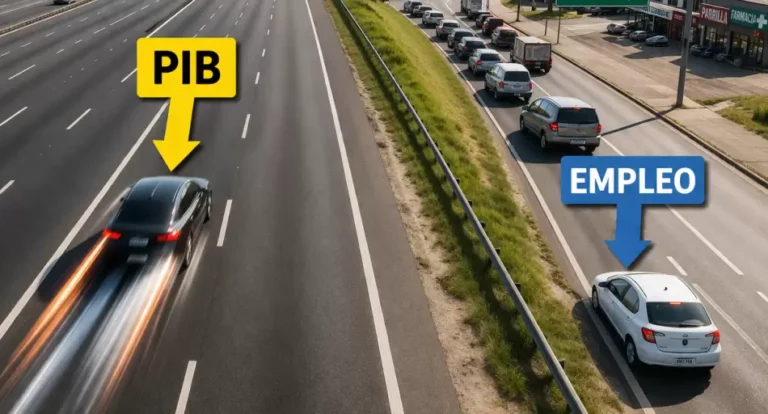 La economía sube a la autopista, el empleo sigue por la colectora