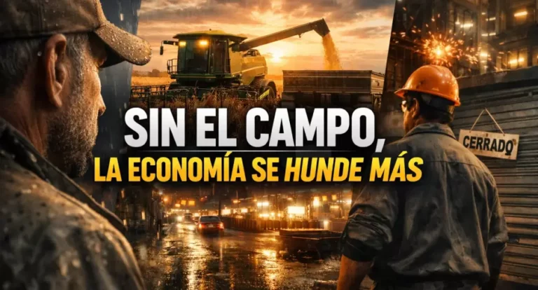 Baldazo de agua fría para el Gobierno: la economía cayó en febrero y sin el agro el golpe es mucho peor