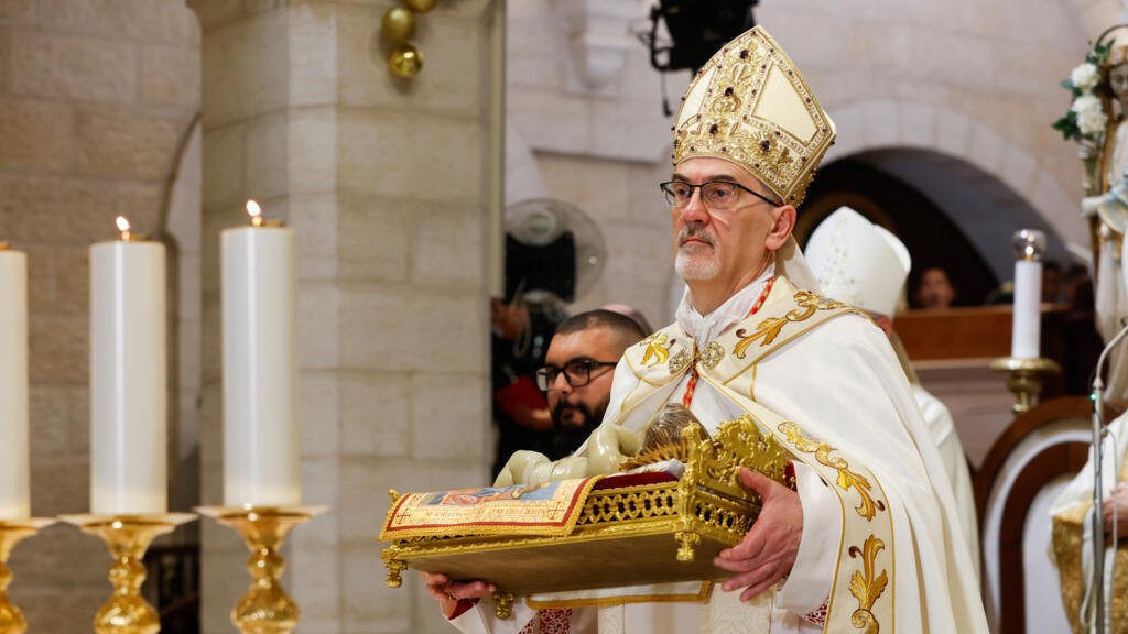 La Policía israelí impide a los católicos de Jerusalén celebrar la misa del Domingo de Ramos en el Santo Sepulcro