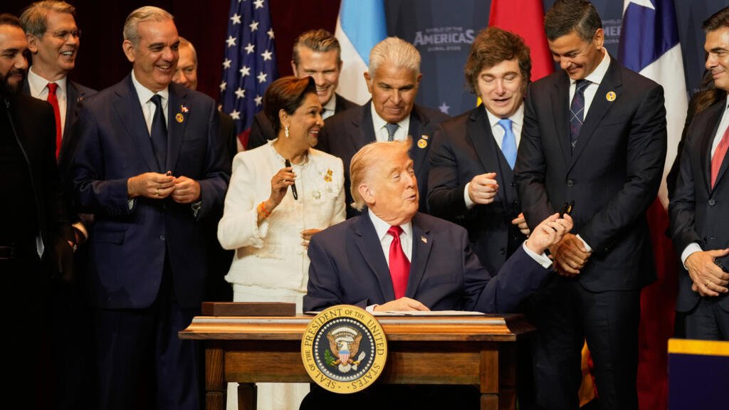 Trump anuncia coalición militar para erradicar carteles narcotraficantes en el hemisferio occidental