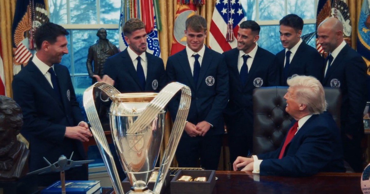 Revelan el detrás de escena de la visita de Messi a Trump: el chiste de Rodrigo De Paul en pleno despacho de la Casa Blanca y más perlitas