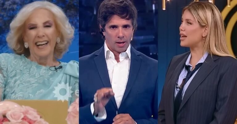 Rating del sábado: cómo resultó el versus entre Mirtha Legrand, Roberto Funes Ugarte y Wanda Nara