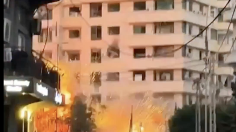 Crónica gráfica: Israel ataca el centro de Beirut con algunas de las embestidas más intensas en décadas