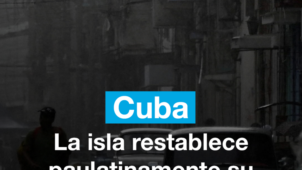 Cuba restablece paulatinamente su servicio eléctrico