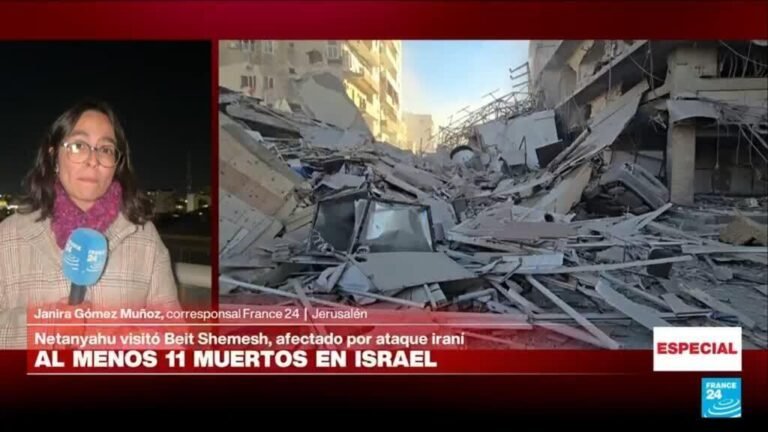 Informe desde Jerusalén: al menos 11 muertos en Israel; Netanyahu promete derrocar al régimen iraní