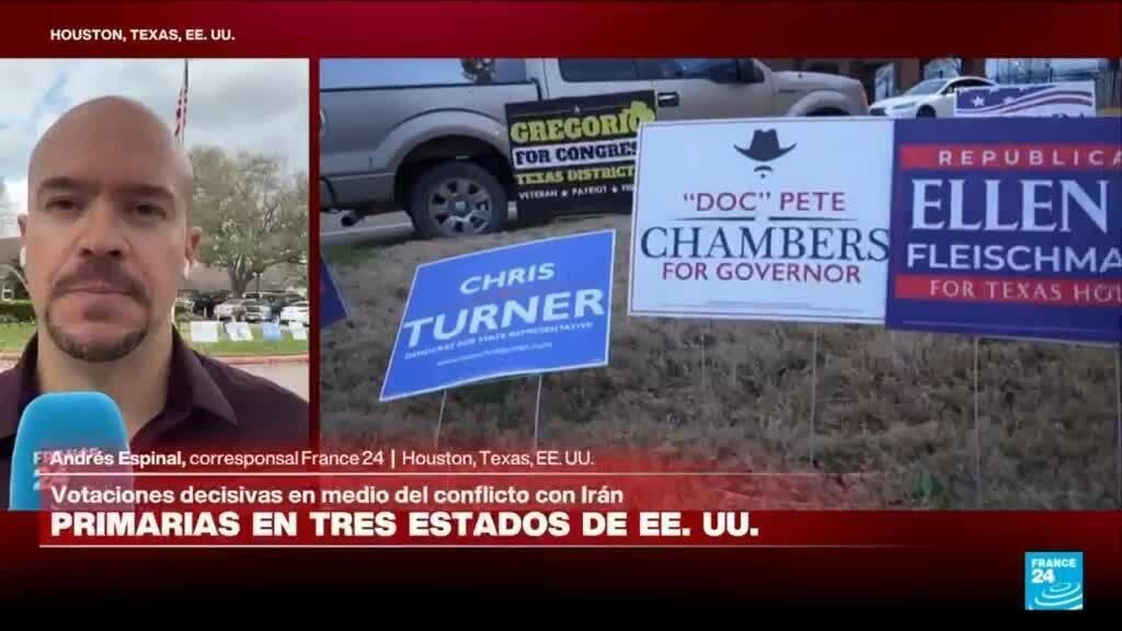 Informe desde Houston: tres estados de EE. UU. acuden a las urnas para las elecciones primarias