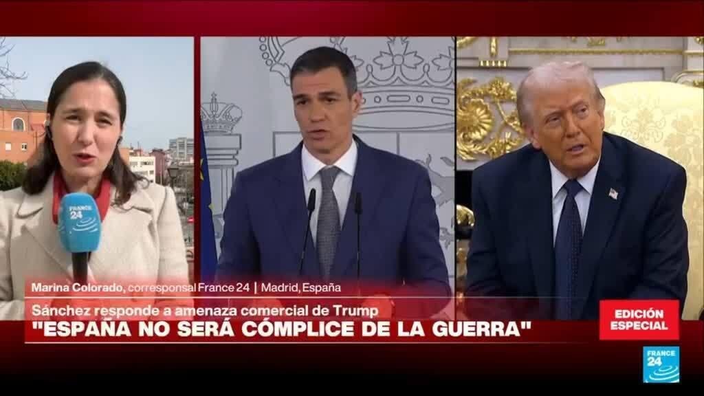 Informe desde Madrid: Sánchez responde a amenaza de Trump y defiende postura sobre guerra con Irán