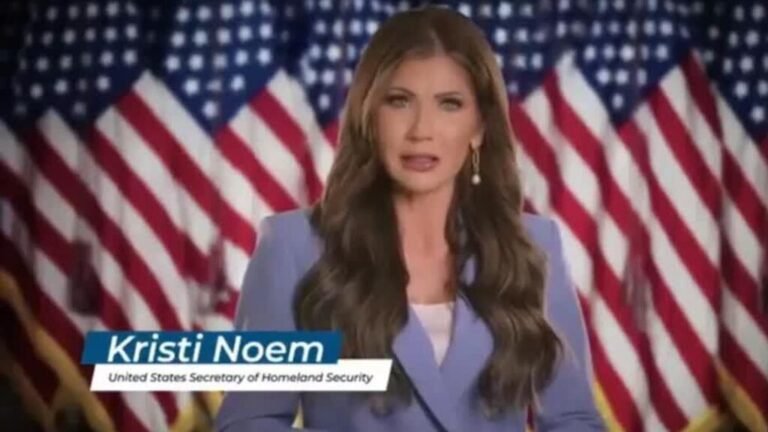 Trump destituye a Kristi Noem como secretaria de Seguridad Nacional