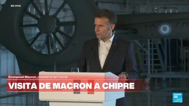 Emmanuel Macron: "Cuando Chipre es atacado, Europa es atacada"