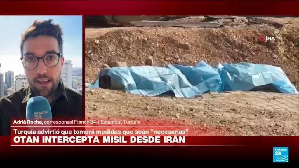 Informe desde Estambul: Turquía informa que la OTAN interceptó misil lanzado desde Irán
