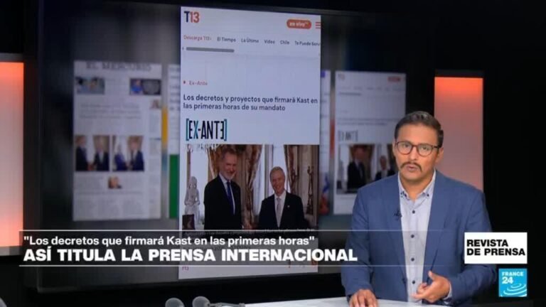 "Los decretos y proyectos que firmará Kast en las primeras horas": 'T13'