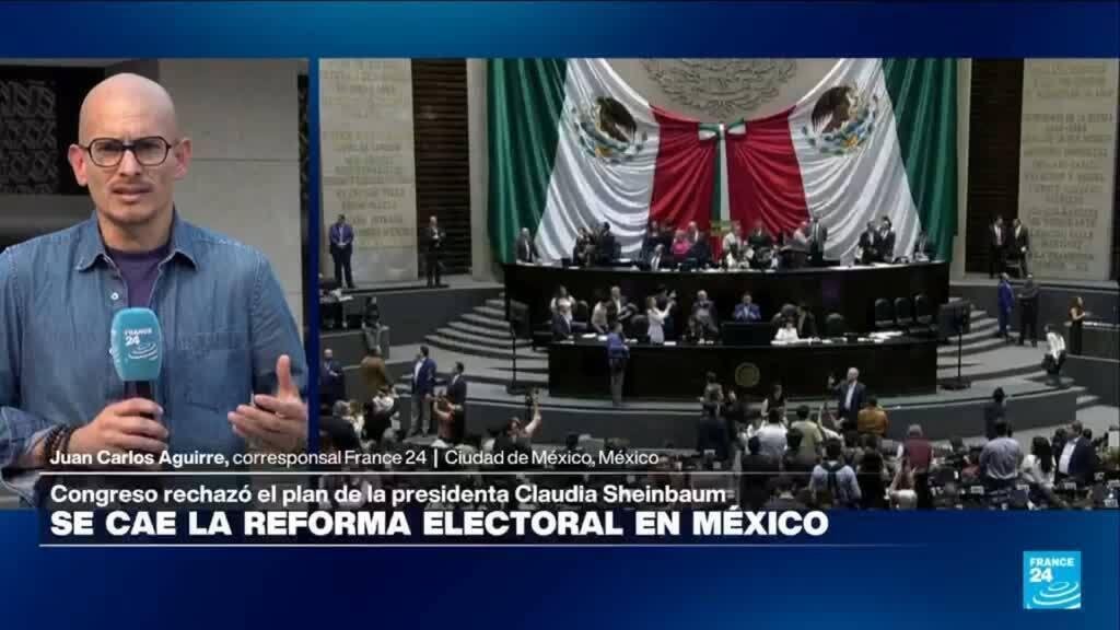 Informe desde Ciudad de México: se hunde la reforma electoral de Sheinbaum