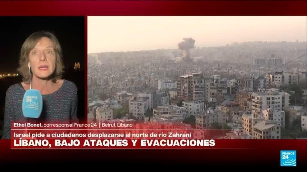Informe desde Líbano: Israel lanza ataques contra el centro de Beirut