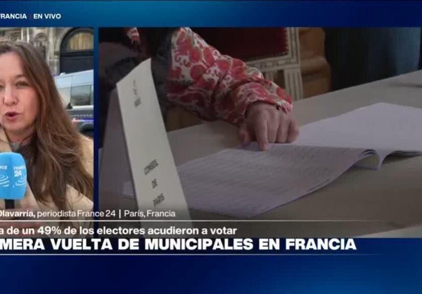 Francia elige alcaldes en elecciones municipales con 48,9 % de participación