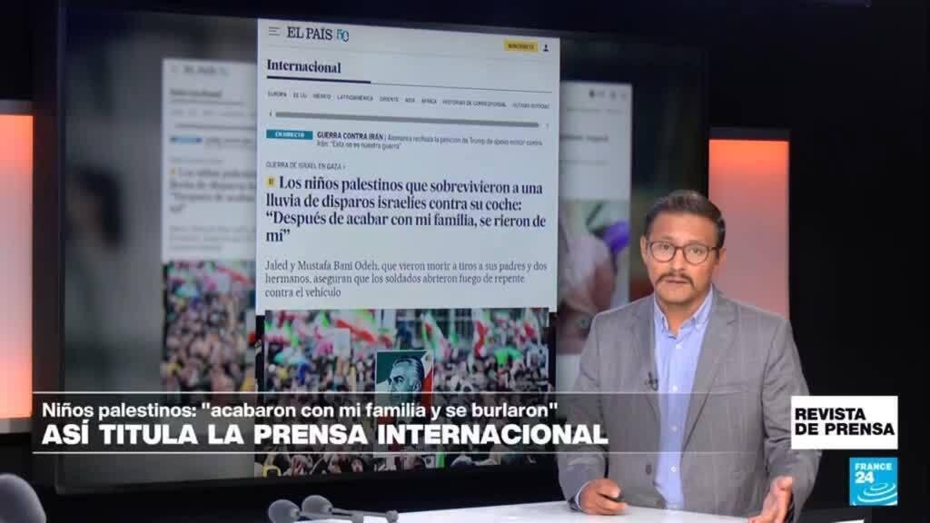 "Niños palestinos: después de acabar con mi familia se rieron de mí": 'El País'