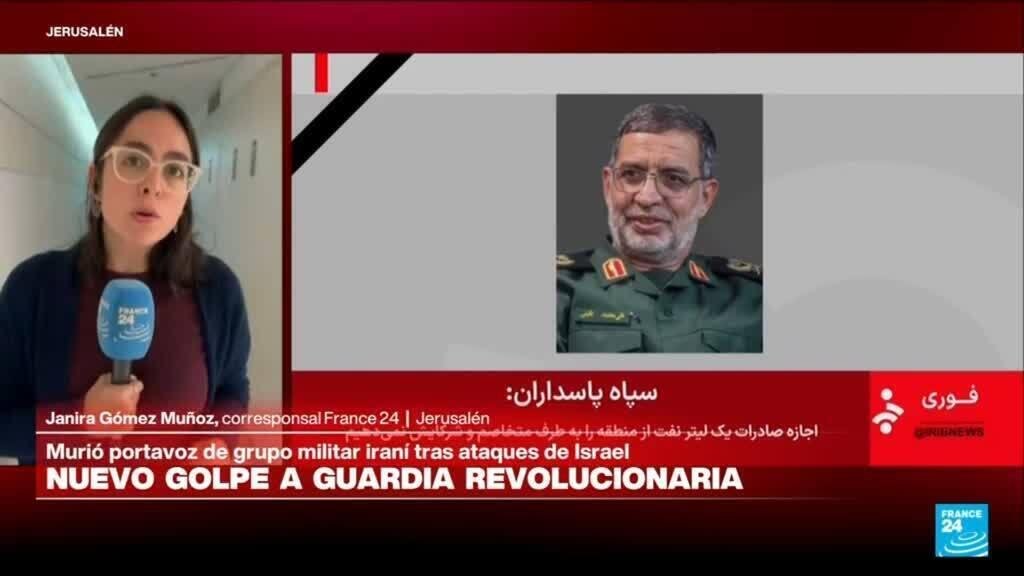 Ejército israelí mata al portavoz de la Guardia Revolucionaria; Irán eleva sus ataques contra Israel