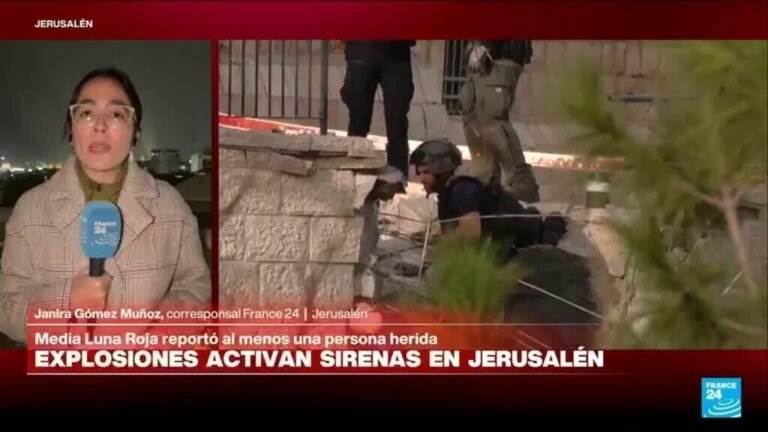 Restos de misil caen en Ciudad Vieja de Jerusalén; Irán amenaza a funcionarios de Israel y EE.UU.