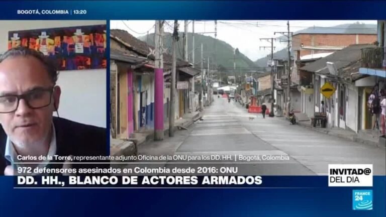 ¿Por qué ocurre la violencia contra defensores de Derechos Humanos en Colombia?