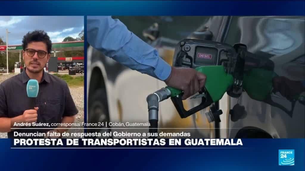 Informe desde Cobán: protesta de transportistas por alza de combustible en Guatemala
