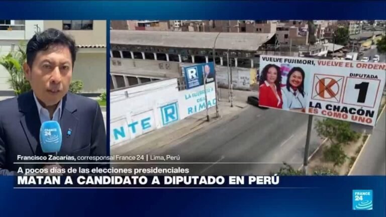 Informe desde Lima: candidato a la Cámara de diputados fue asesinado en Perú