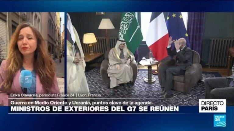 Ministros del G7 se reúnen con la guerra en Medio Oriente y Ucrania como eje central