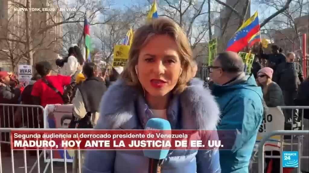 Nicolás Maduro enfrenta segunda audiencia en EE. UU. mientras su defensa busca desestimar el caso