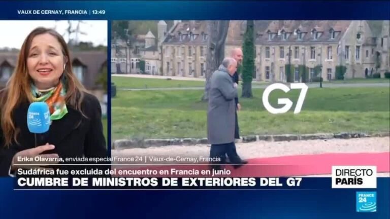 Directo París y la cumbre de los ministros de Exteriores del G7