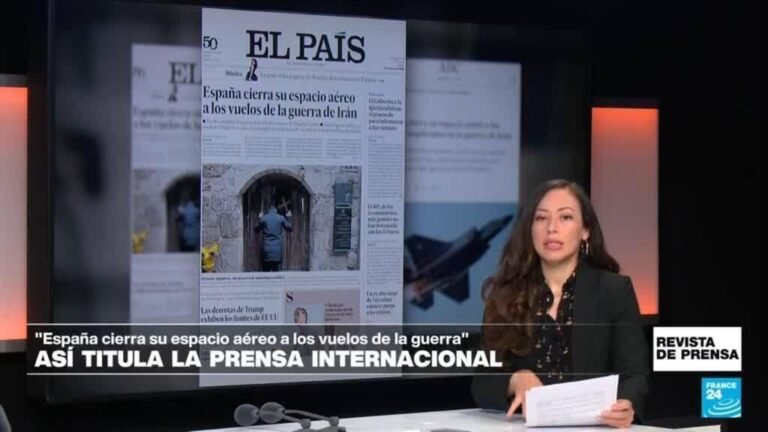 "España cierra su espacio aéreo a los vuelos de la guerra de Irán": 'El País'