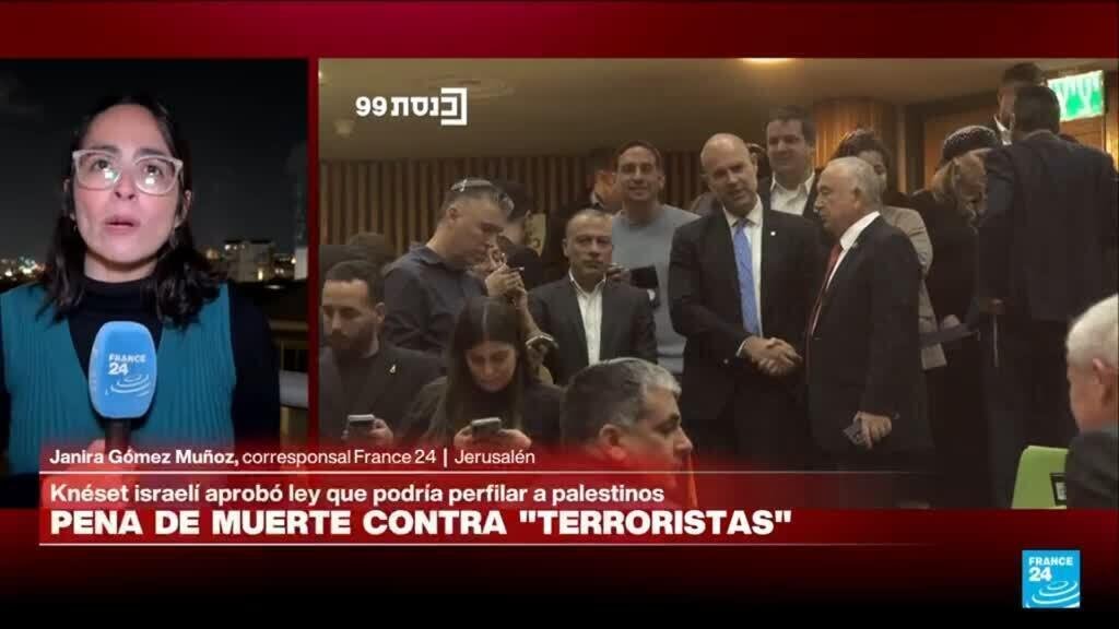 Israel aprueba condenar a muerte, con horca, a los palestinos de Cisjordania que maten a israelíes