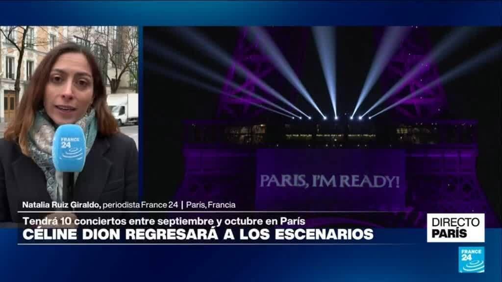 Céline Dion regresa a los escenarios tras seis años con 10 conciertos en París