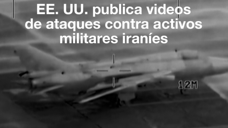 EE. UU. publica videos de su ofensiva en Irán; Teherán "no negociará" con Washington